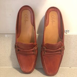 Cole Haan  Leather Slide Loafers